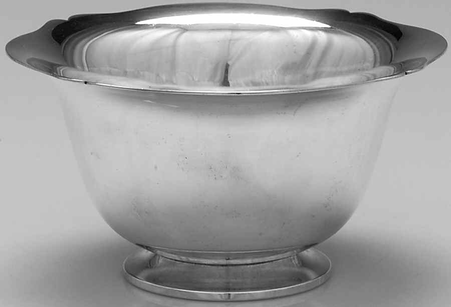 Antique (Sterling, Hollowware) Whipped Cream Bowl by Wallace Silver-1
