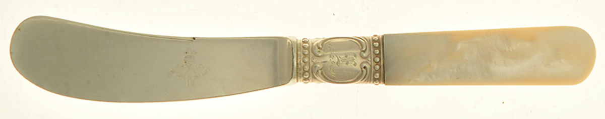 Pearl Handle Flatware 1 Pearl Handle Butter Spread/Paddle by World Brand-1