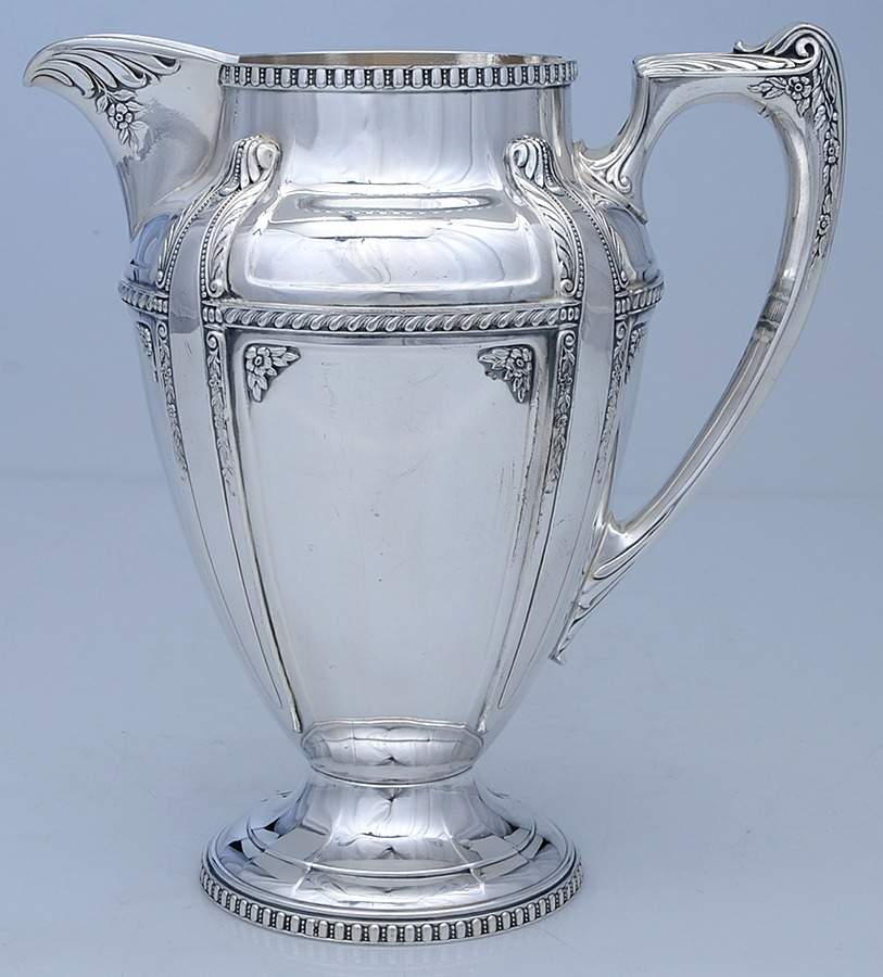 Stradivari (Silverplate, Hollowware) 58 Oz Water Pitcher by Wallace Silver-1