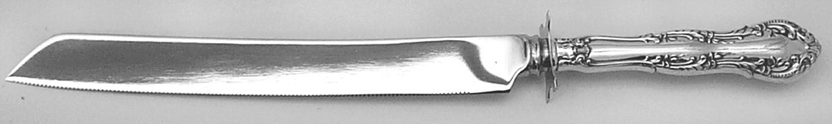 Old Atlanta (Sterling, "Wallace") Cake Slicer with Stainless Blade by Wallace Silver-1