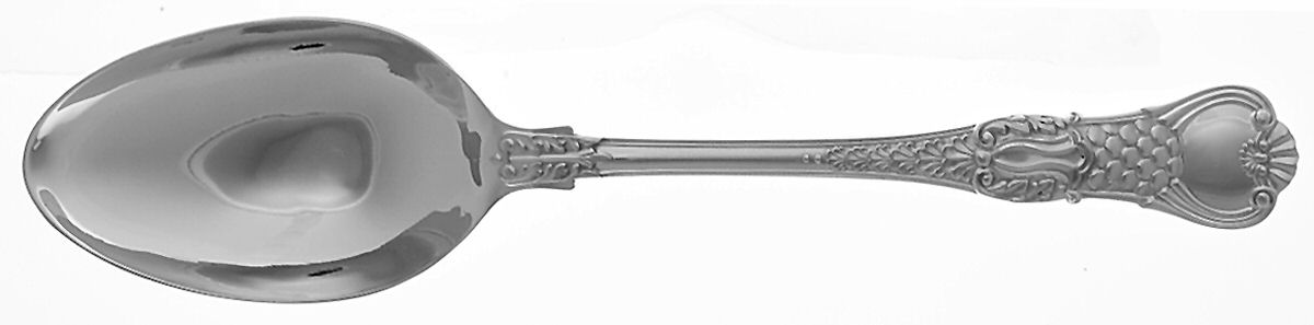 Coburg (Sterling) Pierced Tablespoon (Serving Spoon) by Wallace Silver-1