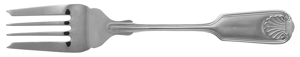 Hotel (Stainless) Individual Solid Fish Fork by Wallace Silver-1