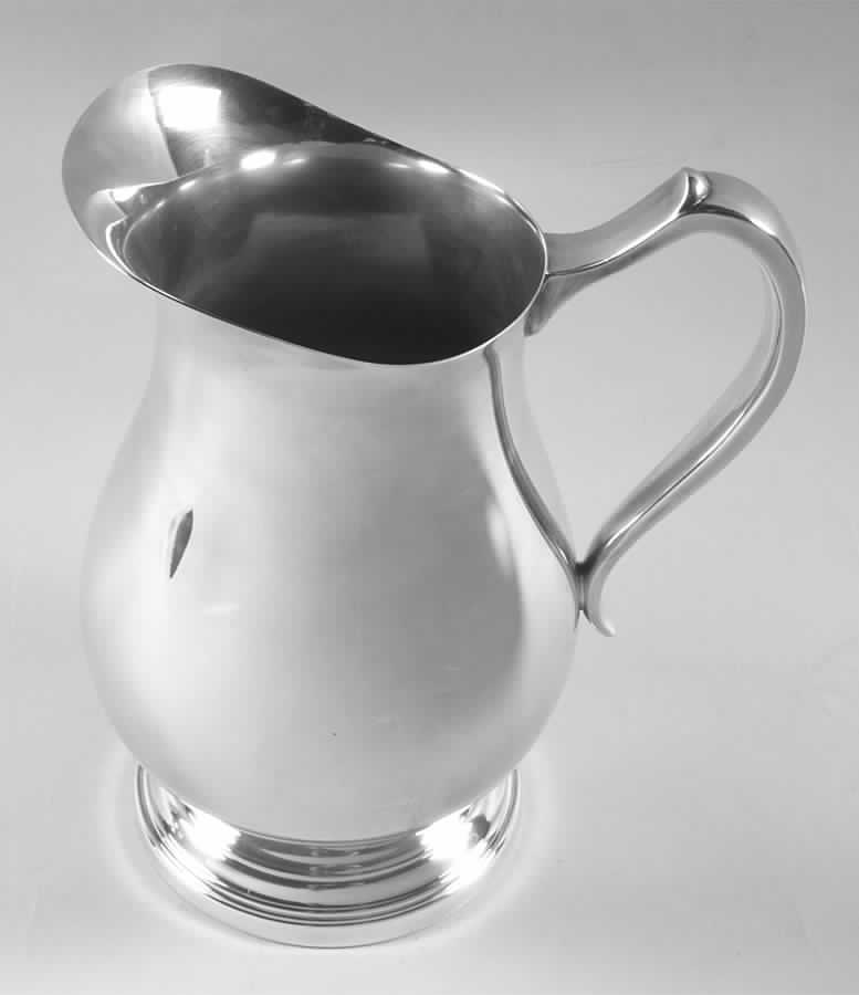9430 (Silverplate, Hollowware) Silverplate Water Pitcher by Wallace Silver-1