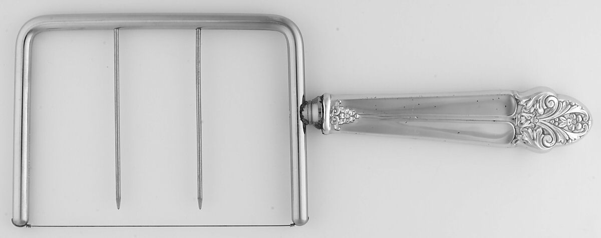 WOX1 (Sterling) Cake Breaker with Silverplate Prongs by Wolfenden Silver Co-1