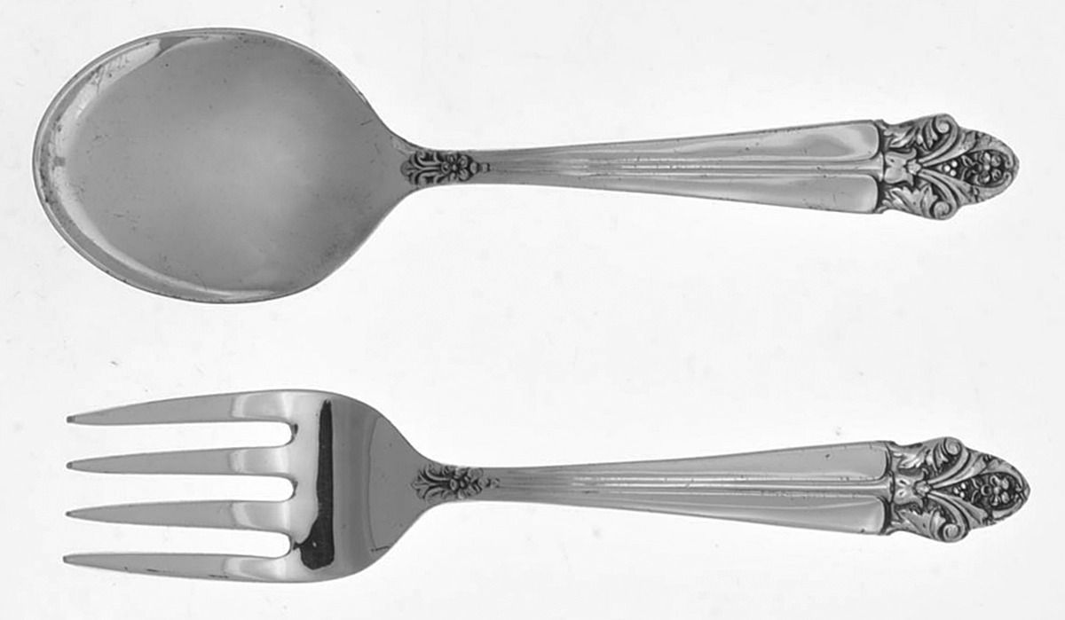 WOX1 (Sterling) 2 Pc Baby Set (BF, BS) by Wolfenden Silver Co-1