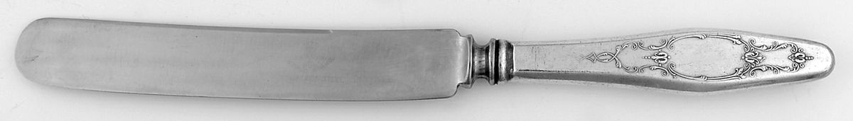 WBD1 (Silverplate) Old French Hollow Knife with Bolster by World Brand-1