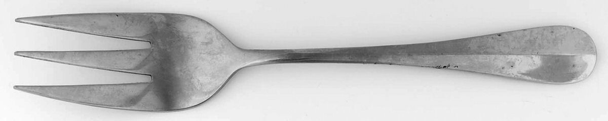 Bistro (Stainless) Medium Solid Cold Meat Serving Fork by Wolfgang Puck-1