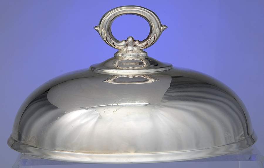 Chippendale (Silverplate, Hollowware) 1.5 Qt Round Covered Casserole Lid by W & S Blackington Co-1