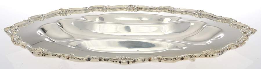 Chippendale (Silverplate, Hollowware) 3 Part Relish by W & S Blackington Co-1