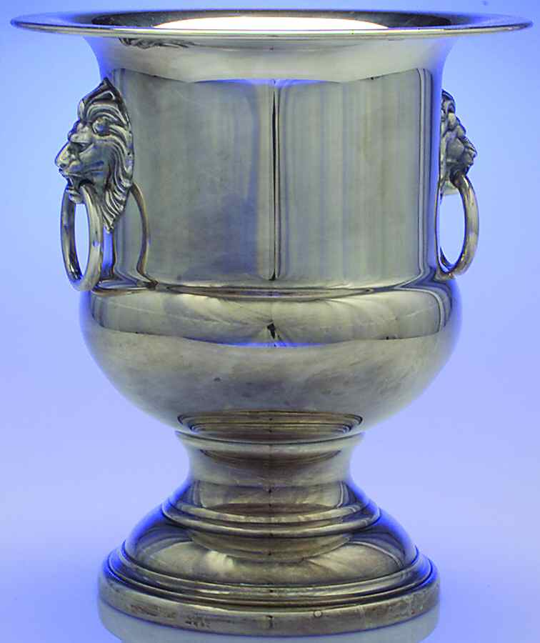 2443 (Silverplate, Hollowware) Silverplate Ice Bucket by Wallace Silver-1