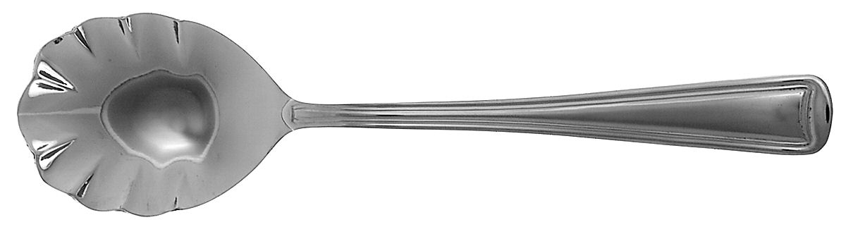 Monroe (Stainless) Sugar Shell Spoon by Wallace Silver-1