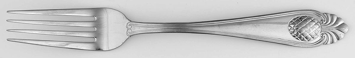 Charleston Pineapple (Stainless) Fork by William Roberts Silv-1