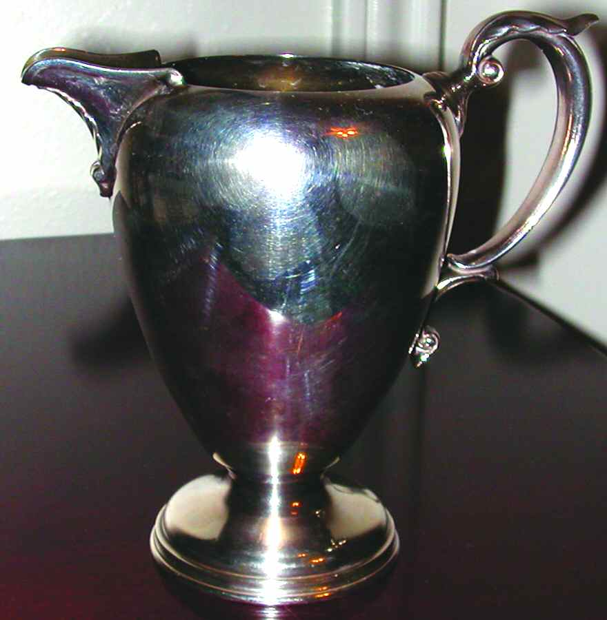 C9655 (Silverplate, Hollowware) Creamer by Wallace Silver-1