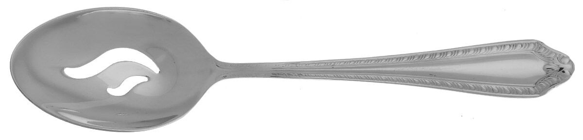 American Cotillion (Stainless) Pierced Tablespoon (Serving Spoon) by William Roberts Silv-1