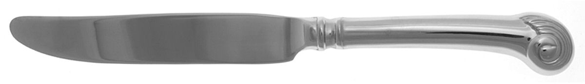 Williamsburg Shell (Stainless) New French Hollow Pistol Knife by William Roberts Silv-1