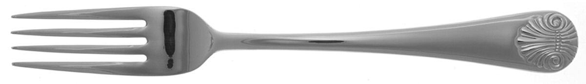 Williamsburg Shell (Stainless) Fork by William Roberts Silv-1