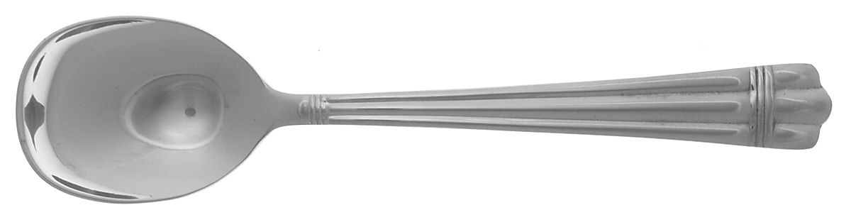 Apollo (Stainless, Ribbed Front Only) Sugar Spoon by Wallace Silver-1