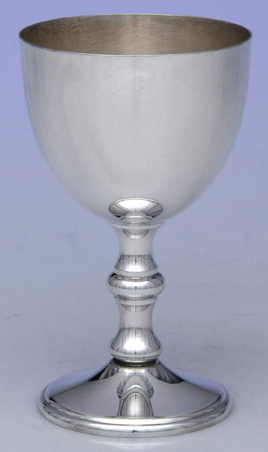 3670 (Silverplate, Hollowware) Water Goblet by W & S Blackington Co-1