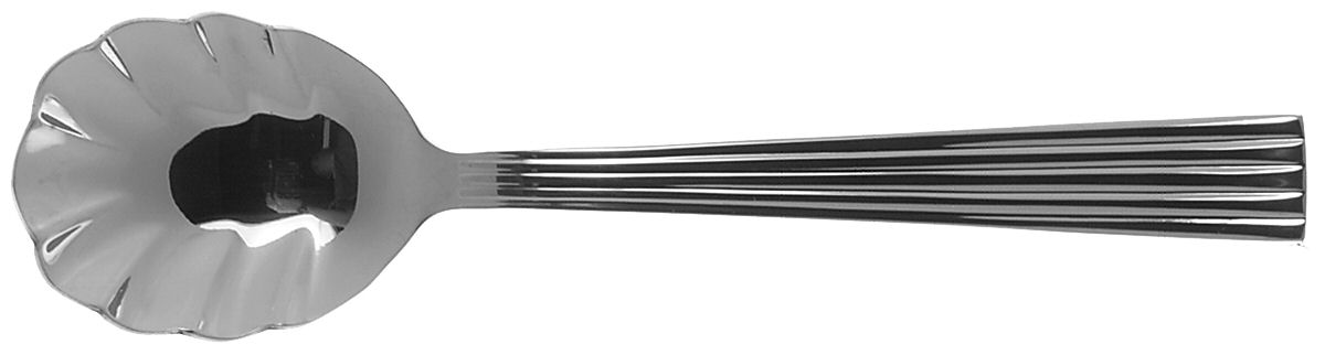 Ionic (Stainless) Sugar Shell Spoon by Wallace Silver-1