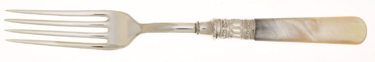 Pearl Handle Flatware 2 (Sterling) Pearl Handle Fork by World Brand-1