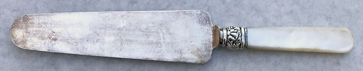 Pearl Handle Flatware 2 (Sterling) Pearl Handle Pie Server by World Brand-1