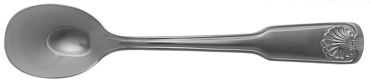 Continental Shell (Stainless) Sugar Spoon by William Roberts Silv-1