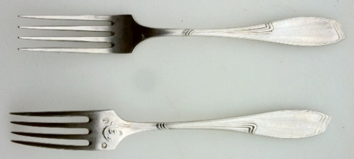 Secession (Sterling) Fork by Wiener Silberschmiede Werkstatte-1