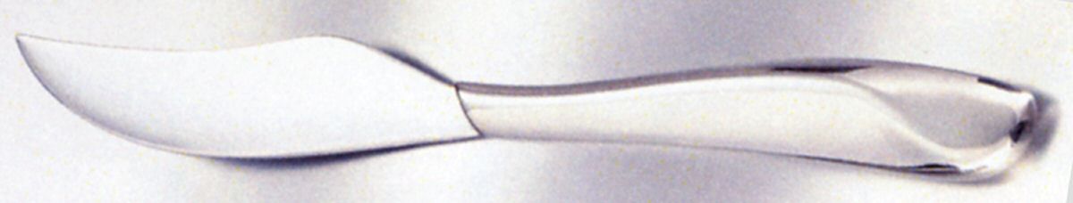 Hoffman (Sterling, 1902) Individual Solid Fish Knife by Wiener Silberschmiede Werkstatte-1