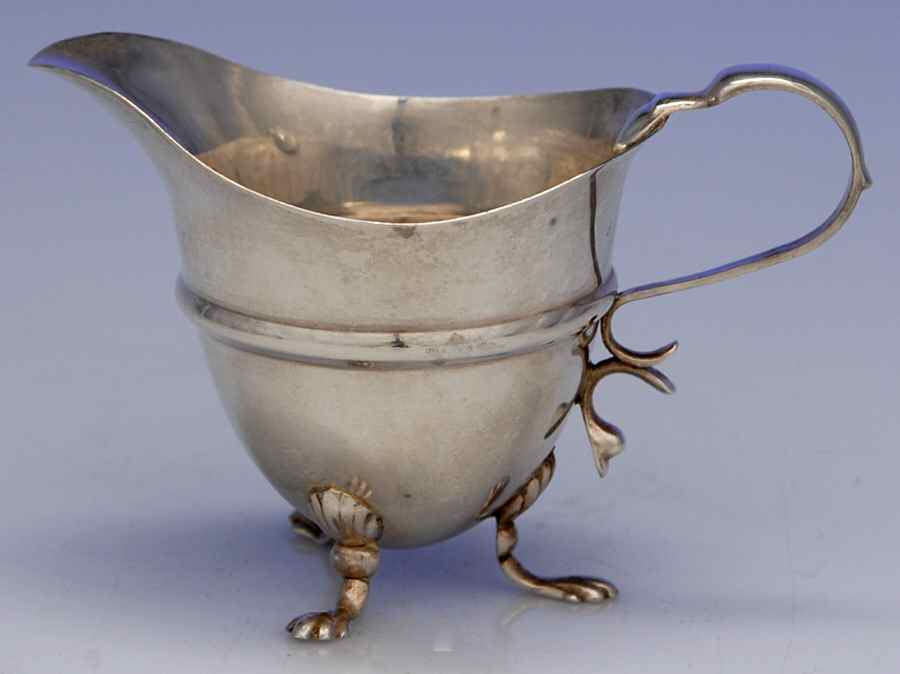 WDV1 (Sterling, Hollowware) Mini Creamer by William Devenport-1