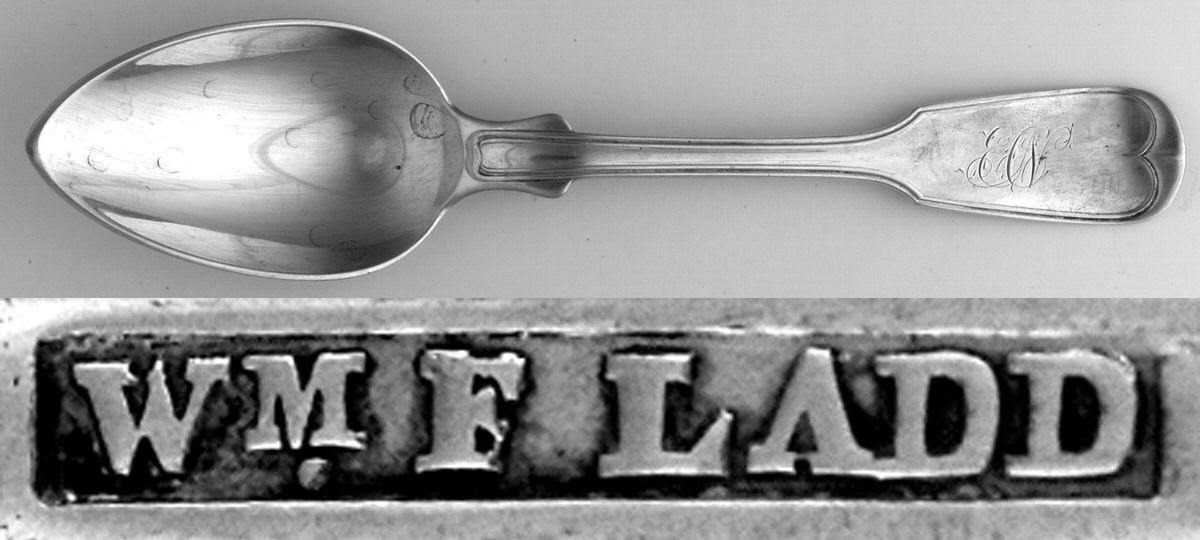 WFA1 (Coin) Dessert/Oval Soup Spoon by William F Ladd-1