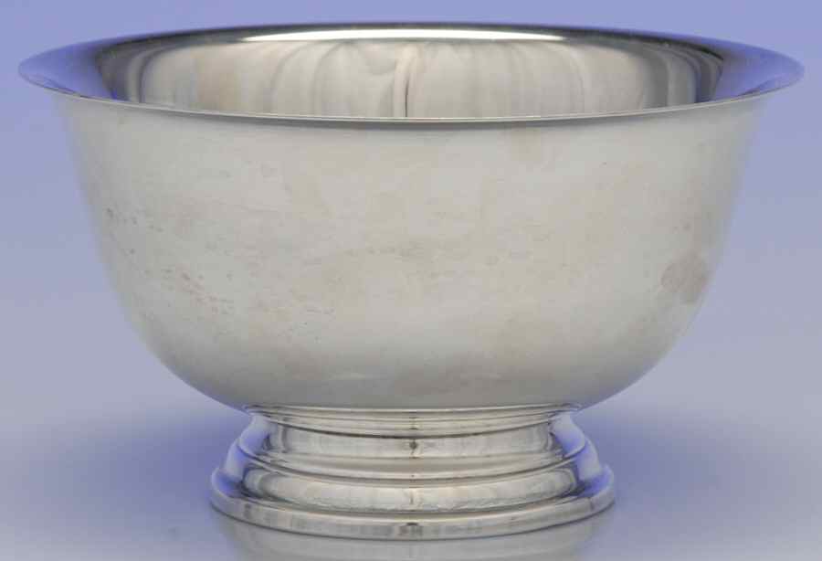 Paul Revere Bowls (Sterling, Hollowware) 6" Paul Revere Bowl by Watrous-1