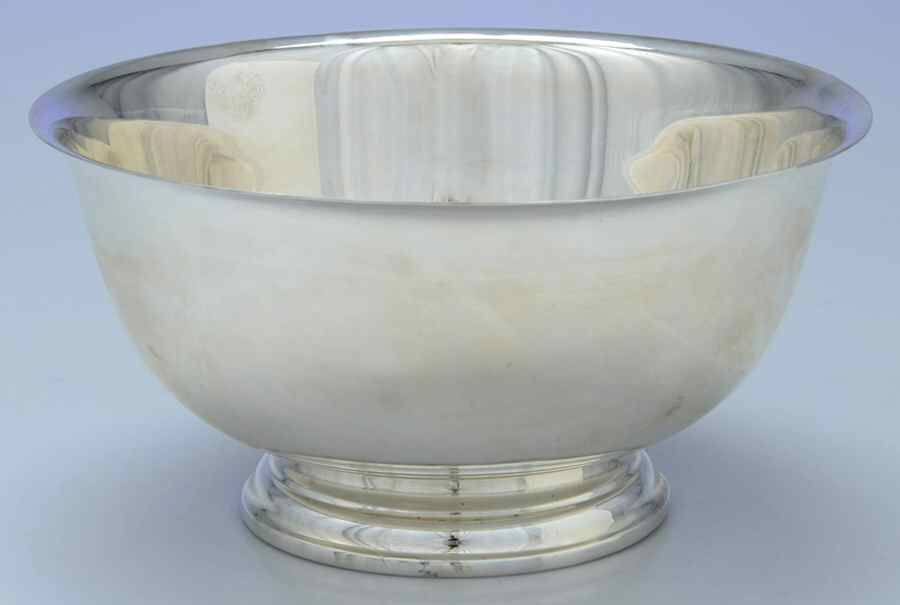 Paul Revere Bowls (Sterling, Hollowware) 9" Paul Revere Bowl by Watrous-1