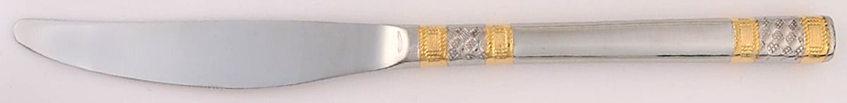 Golden Corsica (Stainless, Gold Accents) Modern Hollow Knife by Wallace Silver-1