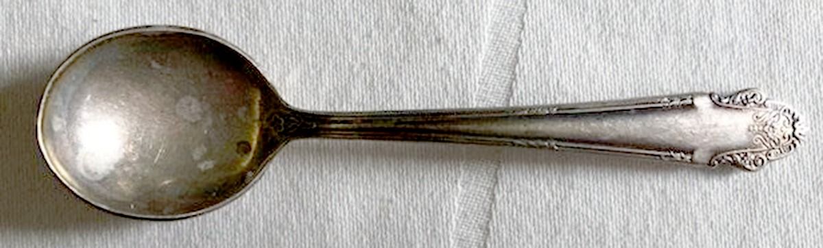 WOX3 (Sterling) Small Baby Spoon by Wolfenden Silver Co-1