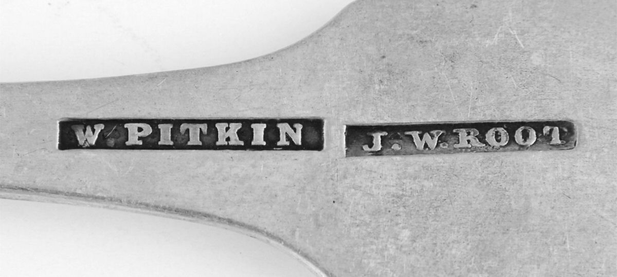 Coin Silver Flatware Dessert/Oval Soup Spoon by Walter M Pitkin-3