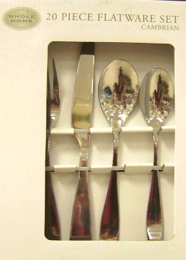 Cambrian (Stainless) Place/Oval Soup Spoon by Whole Home-1