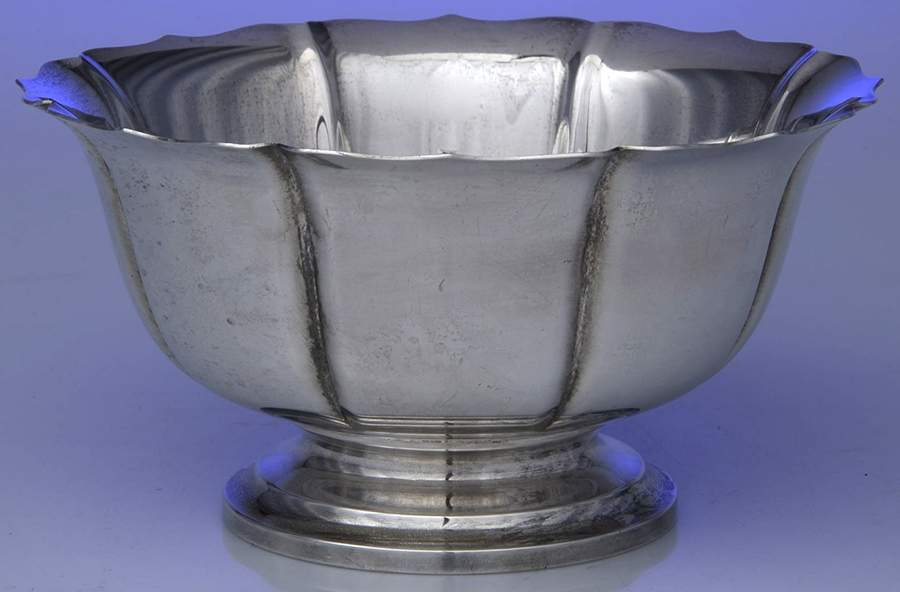 Dublin (Sterling, Hollowware) 7" Paul Revere Bowl by Worden-Munnis Co.Inc-1