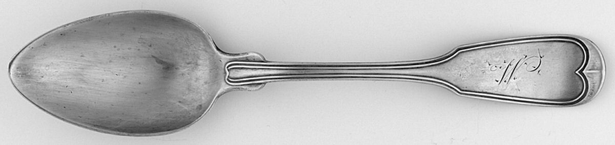 WNY1 (Coin) Dessert/Oval Soup Spoon by William I. Tenney-1