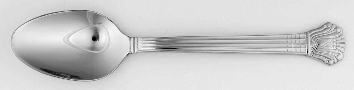 Charlemagne (Stainless) Place/Oval Soup Spoon by Wallace Silver-1