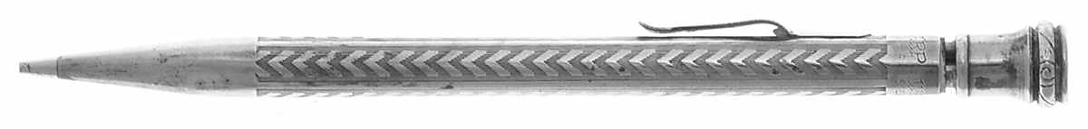 Sterling Hollowware Lead Pencil by WH Wahl-1
