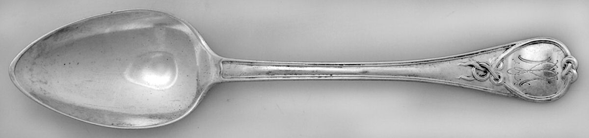 WDL1 (Coin) Dessert/Oval Soup Spoon by Wendell & Roberts-1