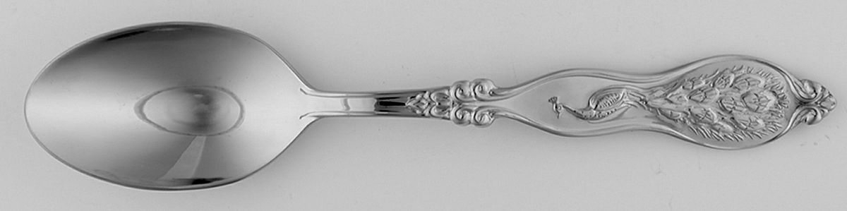 Peacock (Stainless) Place/Oval Soup Spoon by Wallace Silver-1
