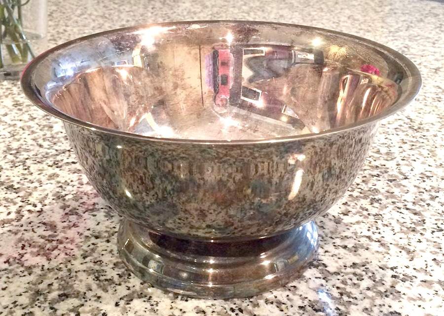 Paul Revere Bowl (Silverplate, Hollowware) 8" Paul Revere Bowl by Wallace Silver-1