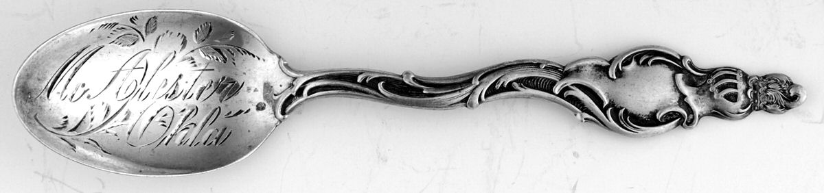 WAS210 (Sterling) Souvenir Spoon (Demitasse) by Wallace Silver-1