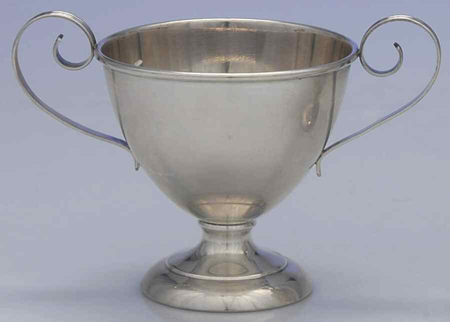 P3 (Sterling, Hollowware) Mini Open Sugar Bowl by Watrous-1