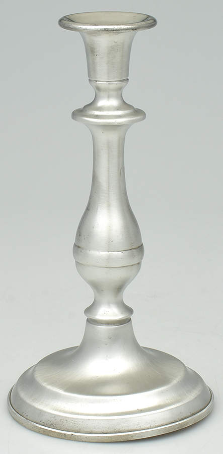 Pewter Candlesticks (Pewter, Hollowware) 9" Candlestick by Woodbury Pewterers-1