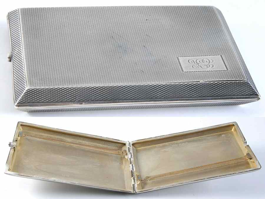 Sterling Hollowware Cigarette Case by Wilmot Manufacturing-1