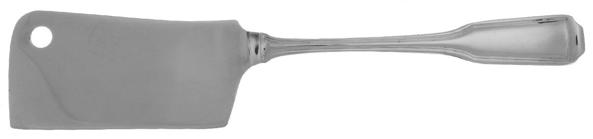 Whitney-American Chippendale (Stainless) Cheese Cleaver with Stainless Blade HC by Wallace Silver-1