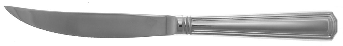 Whitney-American Chippendale (Stainless) Individual Solid Handle Steak Knife by Wallace Silver-1
