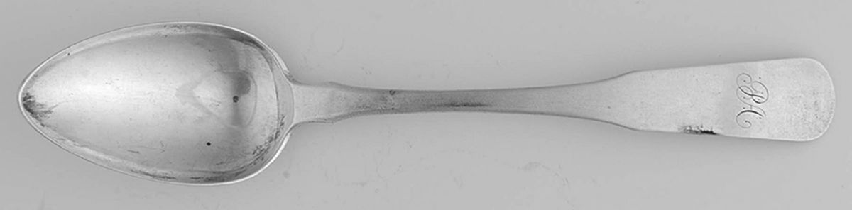W7W1 (Coin) Dessert/Oval Soup Spoon by William A Williams-1